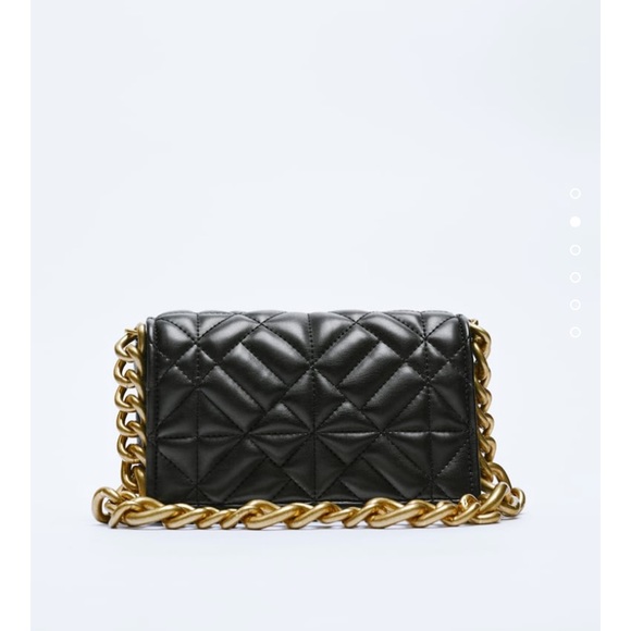 Bags Zara Quilted Chain Strap Shoulder Bag Poshmark